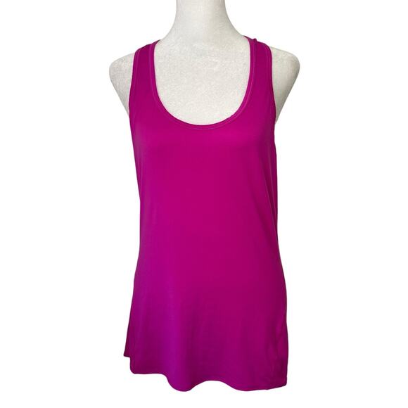 Athleta magenta racerback tank top size ST - Picture 1 of 11